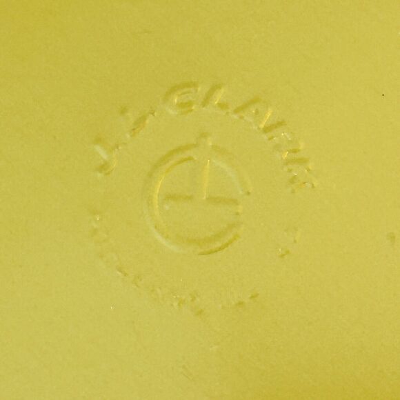 Vtg J.L. Clark 15" Paper Mache 3D Victorian Style Metal Trash Can Umbrella Stand - Picture 7 of 7